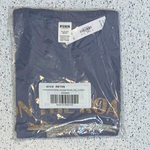 Victoria's Secret PINK Campus Cotton Tee Short-Sleeve T-Shir Dusty Iris